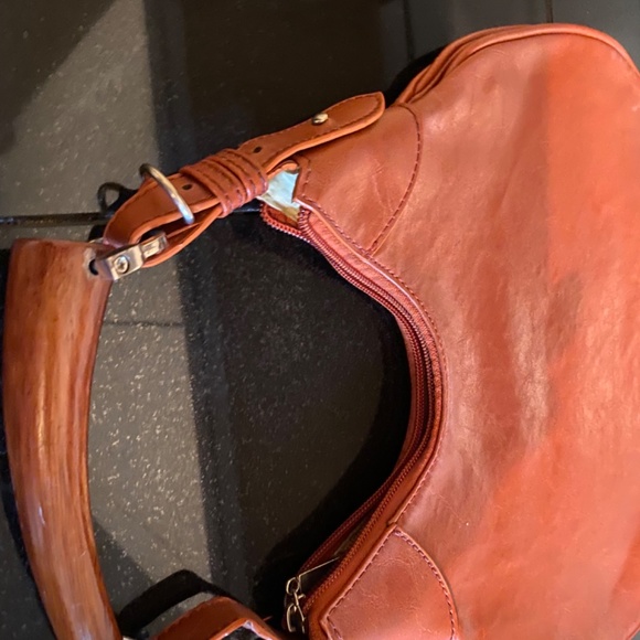 Vintage Wooden Bone Handle Adjustable Strap - Picture 13 of 15